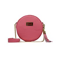 Tasche Ammia Dame in Leder SCARAMANZIA FRAGOLA - SCARAMANZIA FRAGOLA